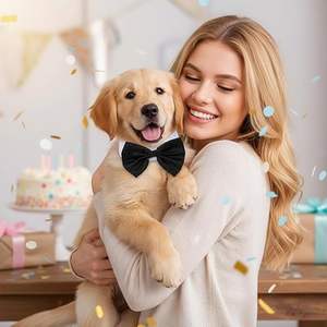 Pañuelo Clásico de Algodón para Perro, Cierre de Velcro, Tallas XS-XL, MOQ 200, Color/Logotipo Personalizado, Navidad, Verano, Invierno - Product Image 4