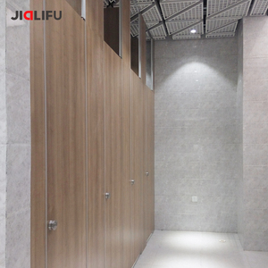 Moistureproof 18 mét tấm <span class=keywords><strong>PVC</strong></span> nhà vệ sinh cubicle phân vùng - Product Image 2