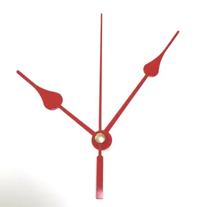 One Set Hour And Minute Red Clock Pointer Supplier For Clock