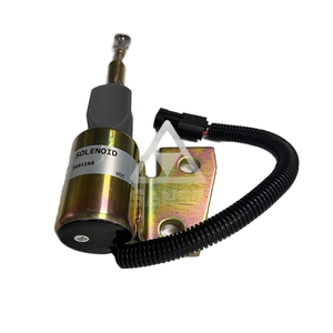 3991168 24V Flameout Shut off Solenoid <strong>Valve</strong> <strong>for</strong> R130 Excavator Parts <strong>Engine</strong> Fuel Stop Solenoid Switch - Product Image 1