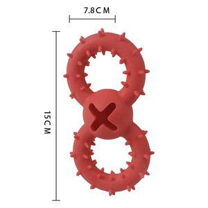 Juguete Mordedor para Perros de 8 Colores con Diseño de Personaje, Resistente a Mordeduras, de Goma TPR, para Limpieza Dental y Mordiscos Divertidos - Product Image 2