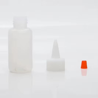 Grosir bahan plastik PP seri penuh botol kecil York bentuk bulat 0.5 ons (dengan tutup ulir)