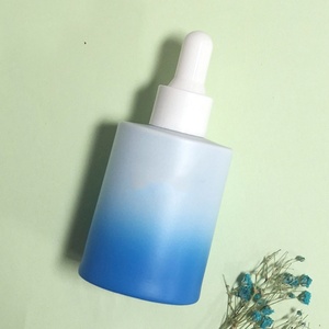 10ml-30ml Custom Color Flat Shoulder Cylinder Glass Dropper Bottle for Skin Care Serum & Essential Oil & Eye <b>Drop</b> - Product Image 5