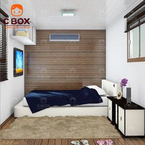 บ้านคอนเทนเนอร์สำเร็จรูปแบบถอดประกอบได้ 2 ชั้น รุ่น Cbox สำหรับสำนักงานหรือที่พักคนงานก่อสร้าง - Product Image 5