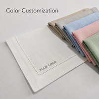 Serviette en lin et coton pour hôtel et restaurant