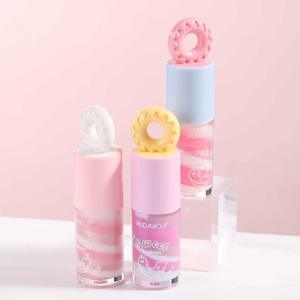 Brillo Labial Líquido en Espiral con Figura Dulce, 24 Piezas/Caja, Impermeable, Natural, de Larga Duración, Fácil de Colorear, con Efecto Perlado - Product Image 4