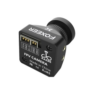 Caméra FPV Foxeer Mini Standard Razer 1200TVL 2023 avec capteur CMOS Sony 1/3'', commutable PAL/NTSC, latence de 4 ms, moteurs pour RC - Product Image 1