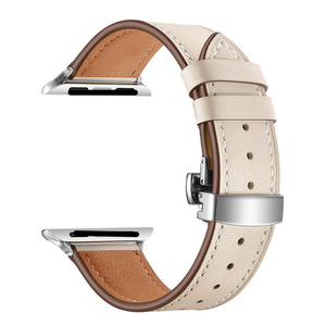 LeYi <span class=keywords><strong>Bracelet</strong></span> de remplacement à boucle en acier <span class=keywords><strong>Bracelet</strong></span> en <span class=keywords><strong>cuir</strong></span> véritable <span class=keywords><strong>Bracelet</strong></span> de montre pour iphone IWatch 8 9 <span class=keywords><strong>45mm</strong></span> 49mm <span class=keywords><strong>Bracelet</strong></span> - Product Image 6