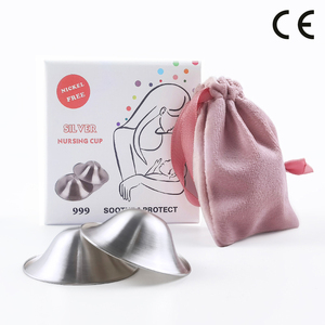 ISO13485 CE tazza di allattamento in argento 999/925 e argento per allattamento al seno tazze d'argento riutilizzano le tazze per capezzoli in argento per allattamento al seno scudo per capezzolo - Product Image 2