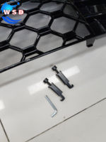 Jaring Anti Serangga Gril Depan Mobil ABS Piano Black Bug Screen untuk AION I60 2026 Aksesoris Modifikasi Eksterior Mobil