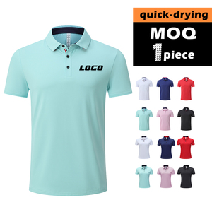 เสื้อโปโลสำหรับใส่วิ่งเสื้อกีฬาผ้าโพลีเอสเตอร์ทนทานมาใหม่ - Product Image 3