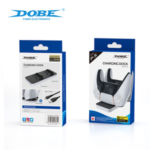 DOBE, suministro directo de fábrica, estación de carga de base dual para Playstations 5 PS5 DualSense Controller, accesorios de juego - Product Image 5