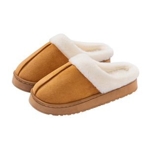 Bottes de Neige Doublées en Coton pour <span class=keywords><strong>Homme</strong></span> et Femme, Chaussures d'Hiver Chaudes et Confortables à Semelle Épaisse pour la Maison, Style Bottes Lunaires - Product Image 4
