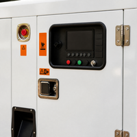 Groupe électrogène diesel super silencieux 200 kVA, alimentation de secours pour hôpital, triphasé 400 V, insonorisé, ATS, commande automatique