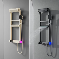 Robinet de lavabo mural à détection automatique en laiton massif, mitigeur de salle de bain mains libres avec finition brossée