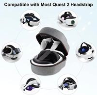 Étui de transport rigide pour vente directe d'usine compatible avec Meta Quest 3/Oculus Quest 2 VR