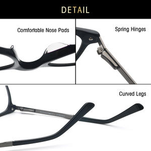 Montures de lunettes Greyjack Cat Eye 60005, monture complète, unisexe, mode rétro - Product Image 5