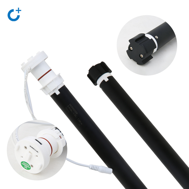 Modern Electronic Tuya Wifi Tubular Motor Set for Blinds and Curtains with Remote/APP/Voice Control for Indoor/Outdoor Use