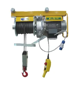 Italian electric construction hoist 0.3 ton with iron cable iron winch for lifting machine portable hoist winch 300kg crane