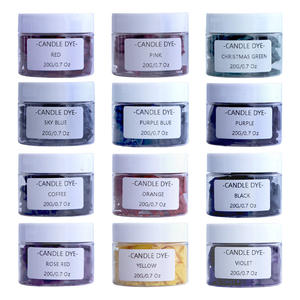 Timesrui 12 colori cera di cocco di soia paraffina blocco di cera d'api colorante colorante colorante colorante colorante colore per <span class=keywords><strong>candele</strong></span> profumate - Product Image 5