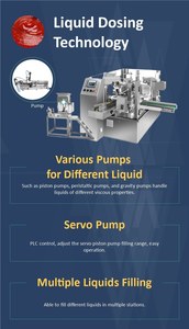 Máquina de Envasado Automática Certificada por CE de Gloex para Champú y Salsas, Fabricante OEM, Llenado de Alta Velocidad - Product Image 2