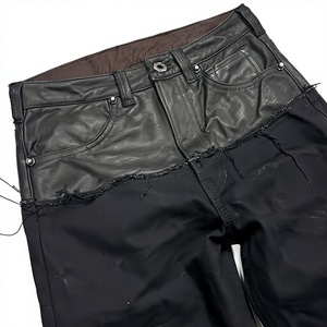 Pantalones Vaqueros Acampanados de Cintura Alta para Hombre, Estilo Casual, Desgastados, Rotos, de Algodón Lavado a la Piedra, Ajuste Holgado, Estilo Otoñal, Precios Bajos - Product Image 5