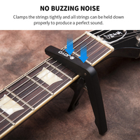 JOYO JCP-01 Capo Gitar Logam dengan Desain Pegangan Nyaman Ringan 30G untuk Gitar Akustik & Elektrik 6 Senar