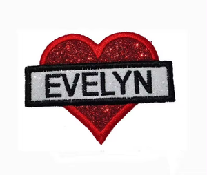 Patch à paillettes brodé U-Meking Evelyn-Conception personnalisée pour le service Honor Clothing Fashion Accessory Badge Wholesale - Product Image 1