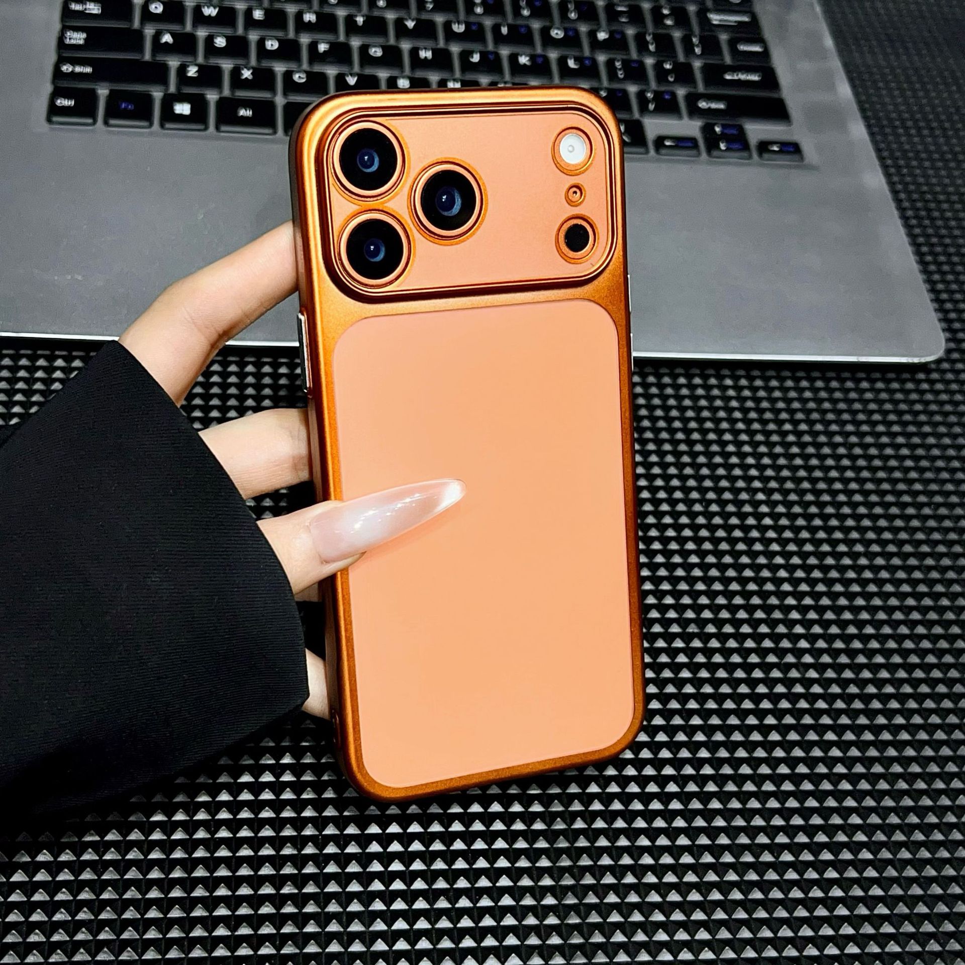 Chapado esmerilado de 08 mm de espesor, naranja