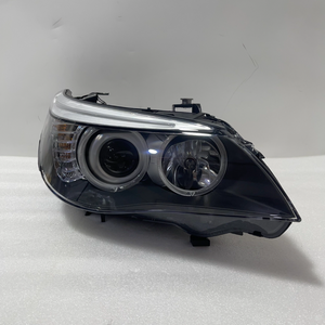 Conjunto de Faros Halógenos para Serie 5 <span class=keywords><strong>E60</strong></span> E61 H7 LCI 520i-550i 2008-2010 OE 63127177727/63127177728 Ojos de Ángel - Product Image 5