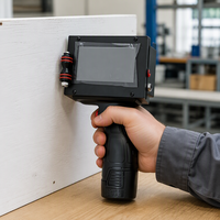 Imprimante jet d'encre industrielle portable avec encre à séchage rapide pour l'impression d'étiquettes et de tubes, nouvelle batterie intégrée