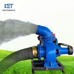 Diesel Engine Cross-flow Pump, High-flow Irrigation, Agricultural Water <b>Conservancy</b> Project, Drainage, and Water Pumping Pump. - Product Image 3