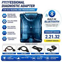 Programador de ECU Automotriz Bluetooth SM2 PRO J2534 VCI 2.21.32 Compatible con Modo OBD de Arranque en Banco