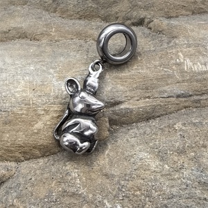 Ciondolo Scorrevole in Corda di Pelle con Grande Gancio, Effetto 3D, Segni Zodiacali Cinesi Vivaci, in Acciaio Inossidabile Personalizzato Yiwu Aceon - Product Image 2