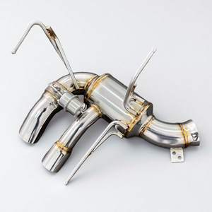 ระบบท่อไอเสียแบบวาล์วปรับแต่งพิเศษสำหรับเฟอร์รารี่ <span class=keywords><strong>812</strong></span> 6.5 <span class=keywords><strong>V12</strong></span> |   สแตนเลส 304 ขัดเงา หนา 1.5 มม. - Product Image 4