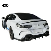 Feux arrière LED transparents noirs TUZHIHAO pour BMW M8 G16, modification artisanale Venom