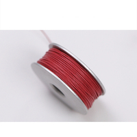 Fil à coudre fait à la main, 0.45MM, pour bricolage, 15M, petit rouleau, pour la Production et le stockage de maroquinerie