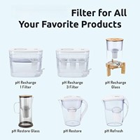 Pack économique de 72 filtres à eau au charbon actif Bluetech pour usage domestique