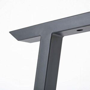 Fashionable Modern <b>Cast</b> Iron Black Furniture Table Legs for Dining/Kitchen/Bathroom Tables - Product Image 2