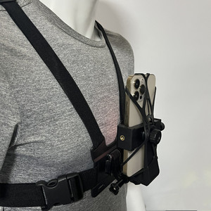 Nuevo Soporte Elástico Ajustable 6 en 1 para Teléfono Celular, Clip Rápido para Teléfono Móvil, Correa de Pecho para Cámara de Acción, Arnés para <span class=keywords><strong>GoPro</strong></span> <span class=keywords><strong>11</strong></span> 10 - Product Image 2