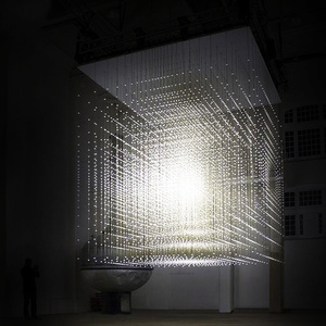 Đèn Treo Hình Khối Thiết Kế Đèn Treo Hình Khối Lớn Đèn Treo Hình Vuông Treo Trong Nhà Biệt Thự - Product Image 5