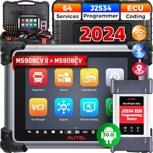 MaxiSys MS908CV II สำหรับรถบรรทุกหนัก รุ่นอัปเกรดจาก MS908CV พร้อมโปรแกรมเมอร์ J2534 รองรับการเขียนโค้ด 64 บริการ - Product Image 3