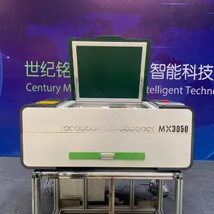 CO2 laser engraving cutting machine for paper acrylic mdf board mini cutter model 3050 4060