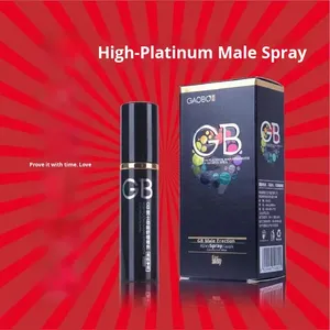 Girlspower High Platinum <strong>Men's</strong> Wet Wipes 10ml <strong>Delay</strong> <strong>Spray</strong> with Plant Extract for Adult Sex Toys - Product Image 2