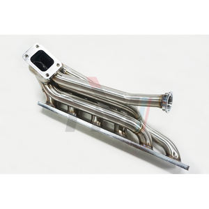 TM Performance SS304 B * W 3,0mm de espesor montaje superior T3 <span class=keywords><strong>Turbo</strong></span> colector de acero inoxidable para 92-98 <span class=keywords><strong>BMW</strong></span> E36 325i 328i con V44 Wastegate - Product Image 6