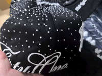 Gorra de Béisbol de 5 Paneles de Gamuza, Modelo 100% Original, Calidad OEM ODM, Gorras de Béisbol Personalizadas X El Mago, Gorras con Barba Dorada