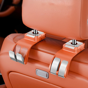 YECAI Einfach zu Installierender Auto-Rücksitzhaken Hochbelastbar 25KG ABS Kopfstützen-Aufhänger für Taschen und Handtaschen Universell für Ford Mercedes - Product Image 3