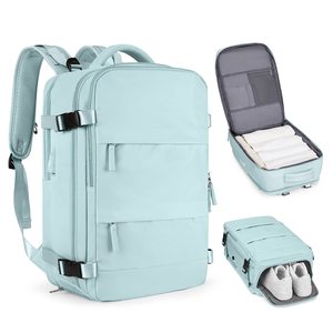 Vol approuvé Gym ordinateur portable école grande capacité multi-poches sac à dos de voyage sac avec compartiment à chaussures - Product Image 3