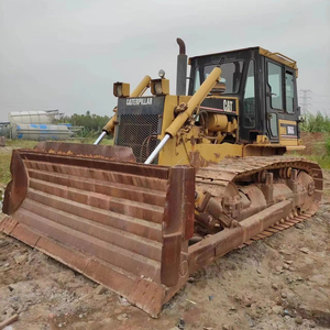 Bulldozer sur chenilles SHANTUI GENUINE Caterpillar D6R d'occasion, capacité 4,5 m, production japonaise, garantie 1 an, composants de pompe et d'engrenage - Product Image 1