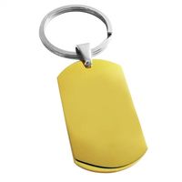 Porte-clés en acier inoxydable de haute qualité en gros